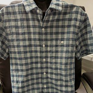 American Eagle Mens Button Down Shirt w/Button Pocket Size Small
